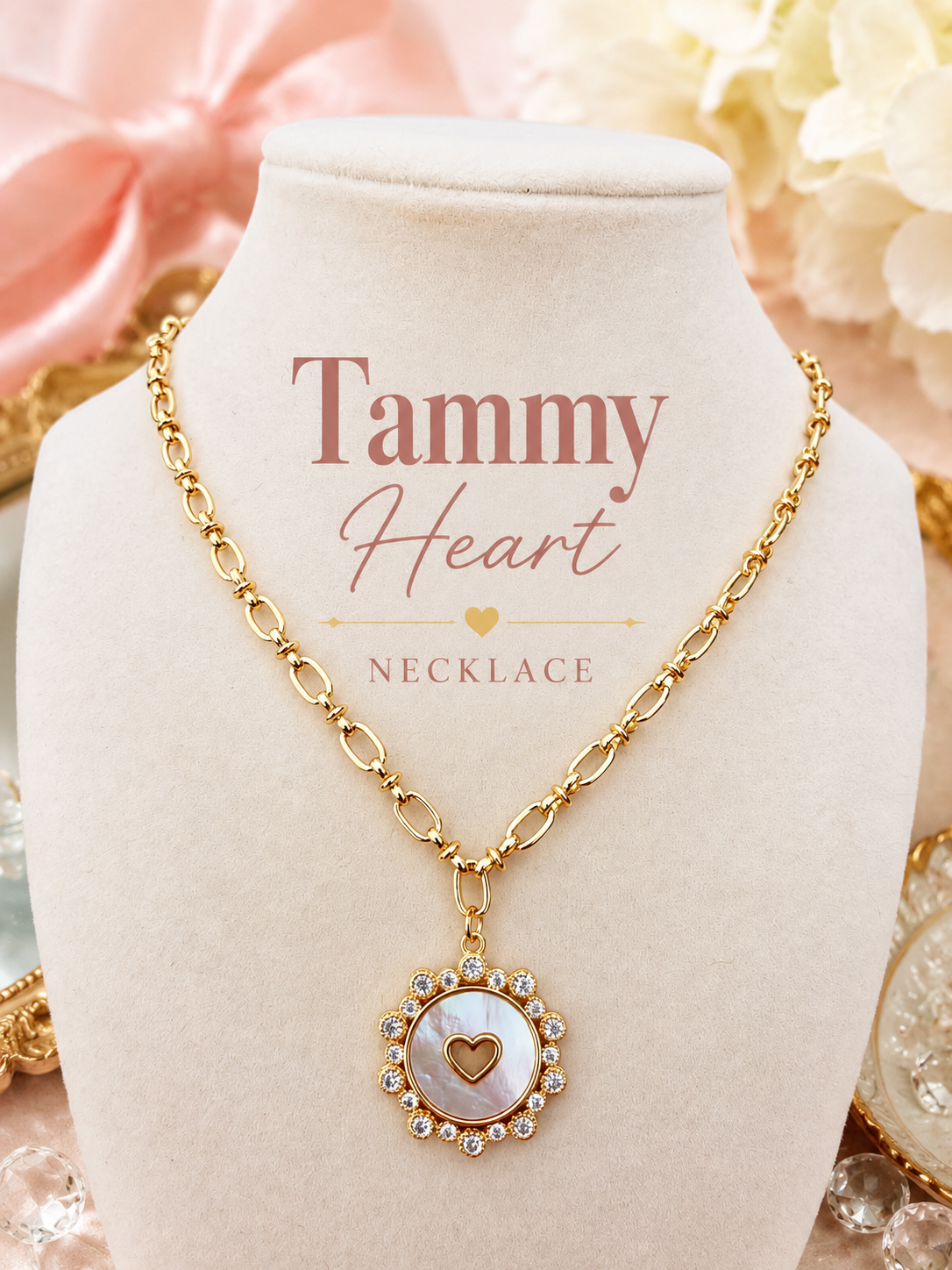 Tammy Heart Necklace