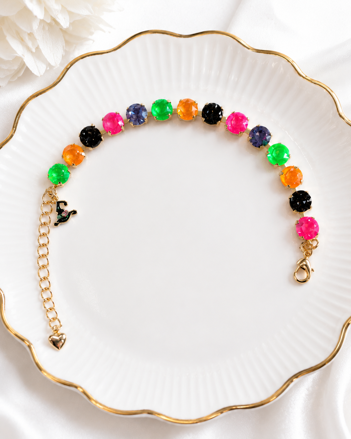Witches Brew Rhinestone Bracelet
