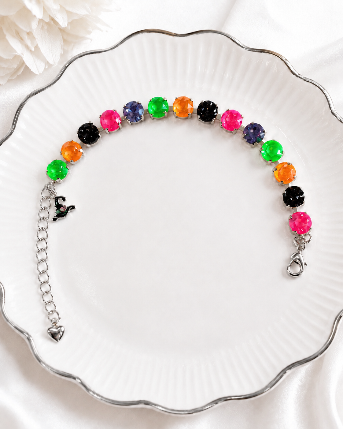 Witches Brew Rhinestone Bracelet