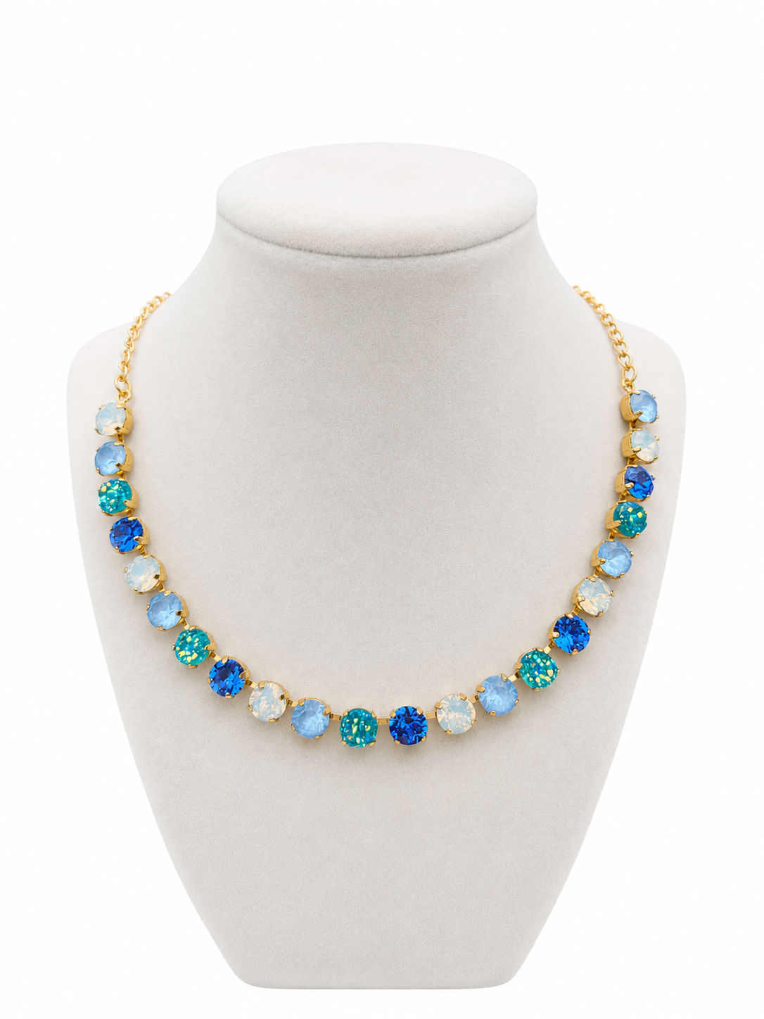 Blue Skies Necklace available in Gold or Silver