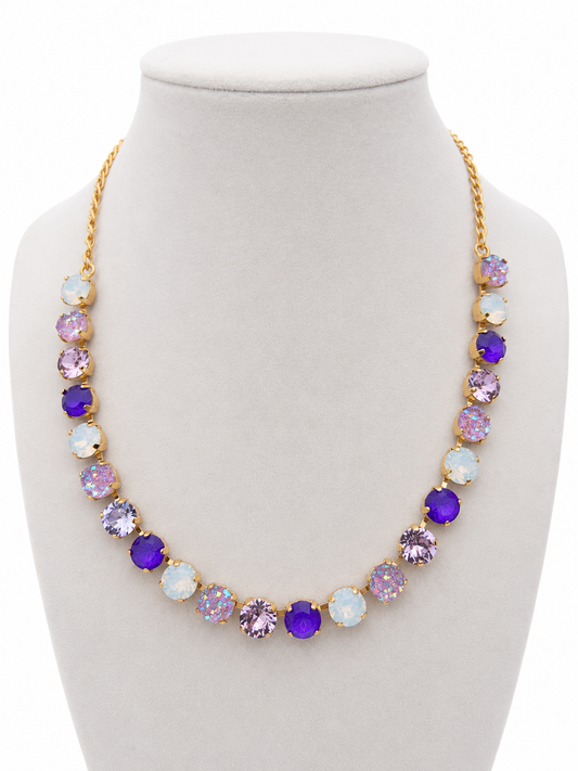 Posh Purple Necklace available in Gold or Silver