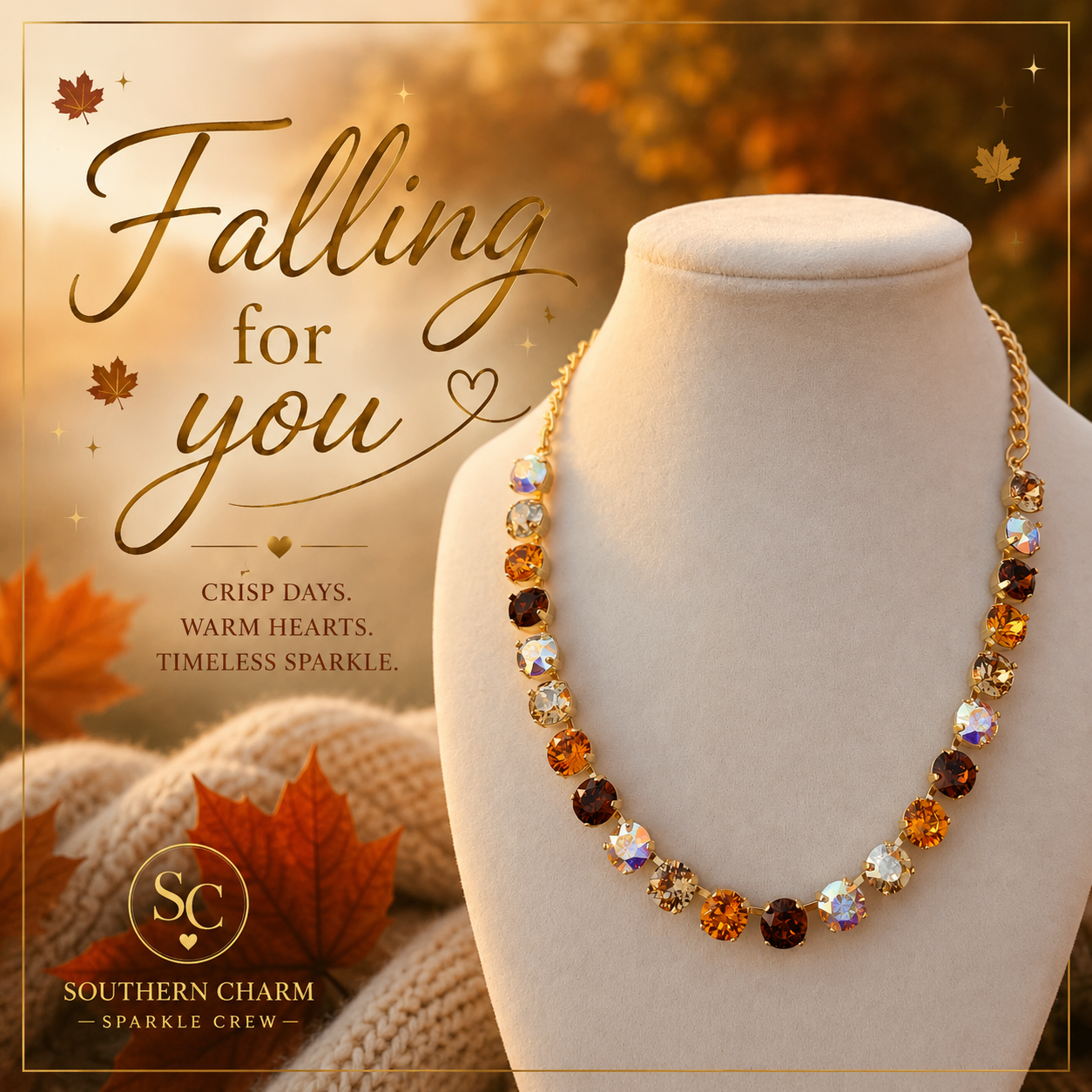 Falling For You Necklace