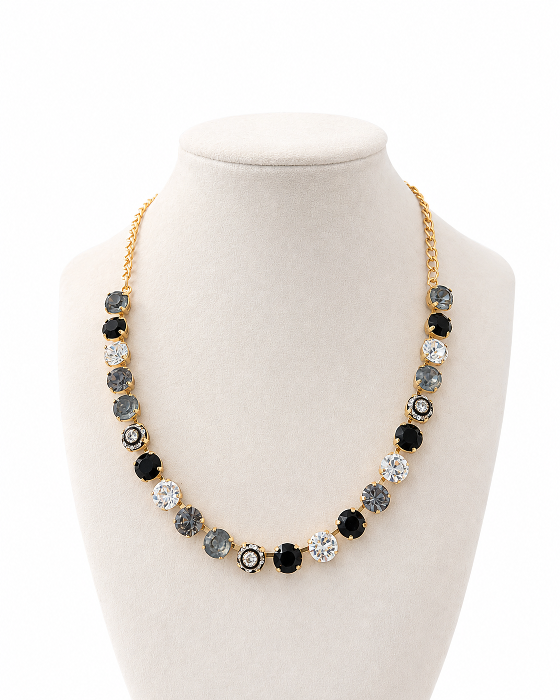 Midnight Magic Rhinestone Necklace