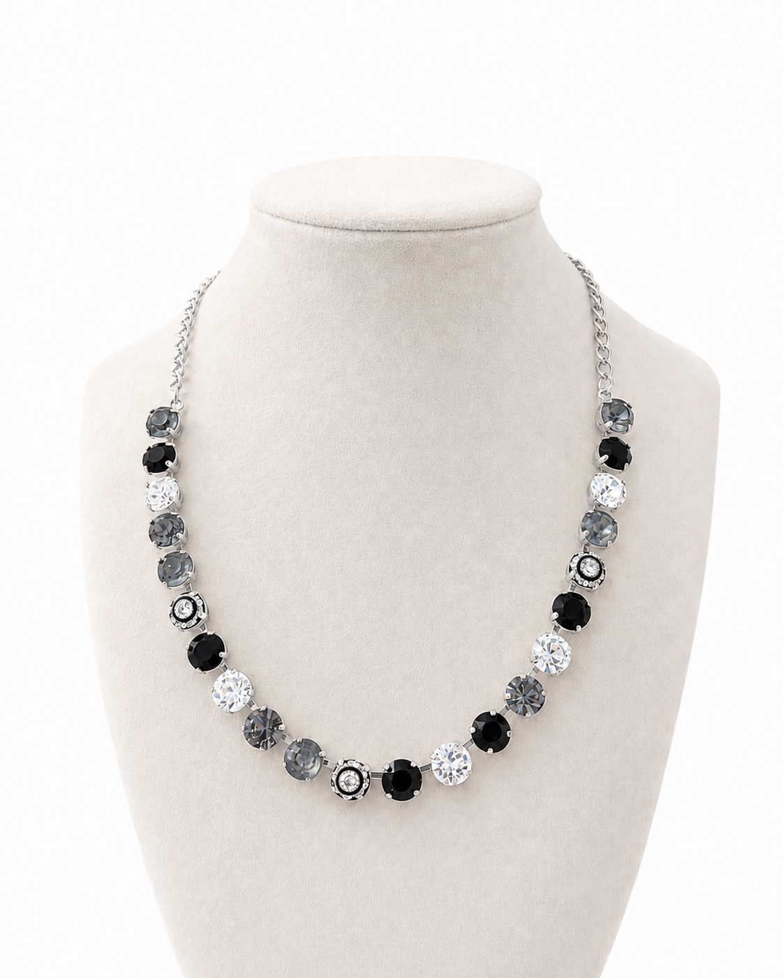 Midnight Magic Rhinestone Necklace