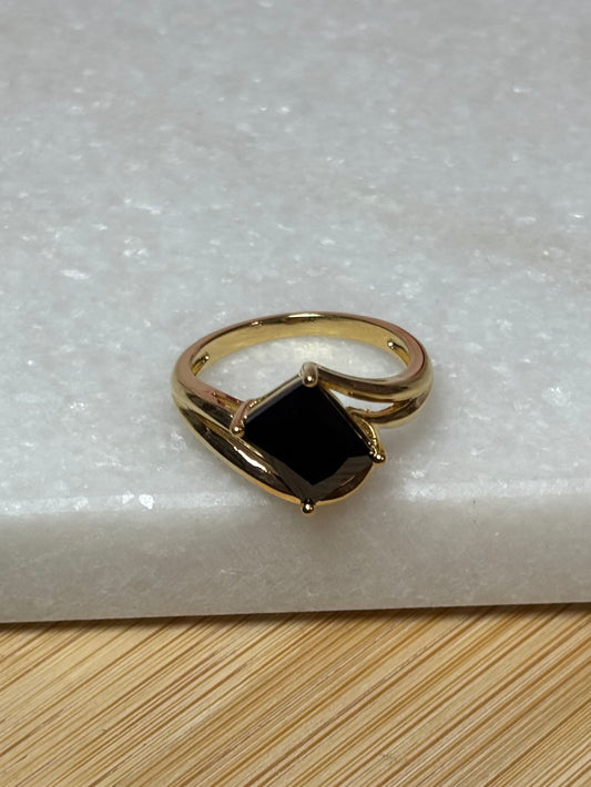 Classic Black Onyx Ring